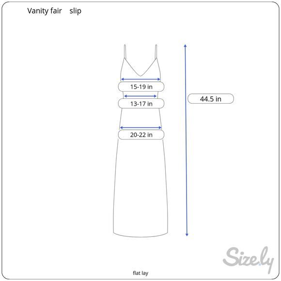 Vintage Vanity Fair Bright Lines Full Slip Sea Pearl Stripe Pink Lace 36 New - Picture 9 of 9